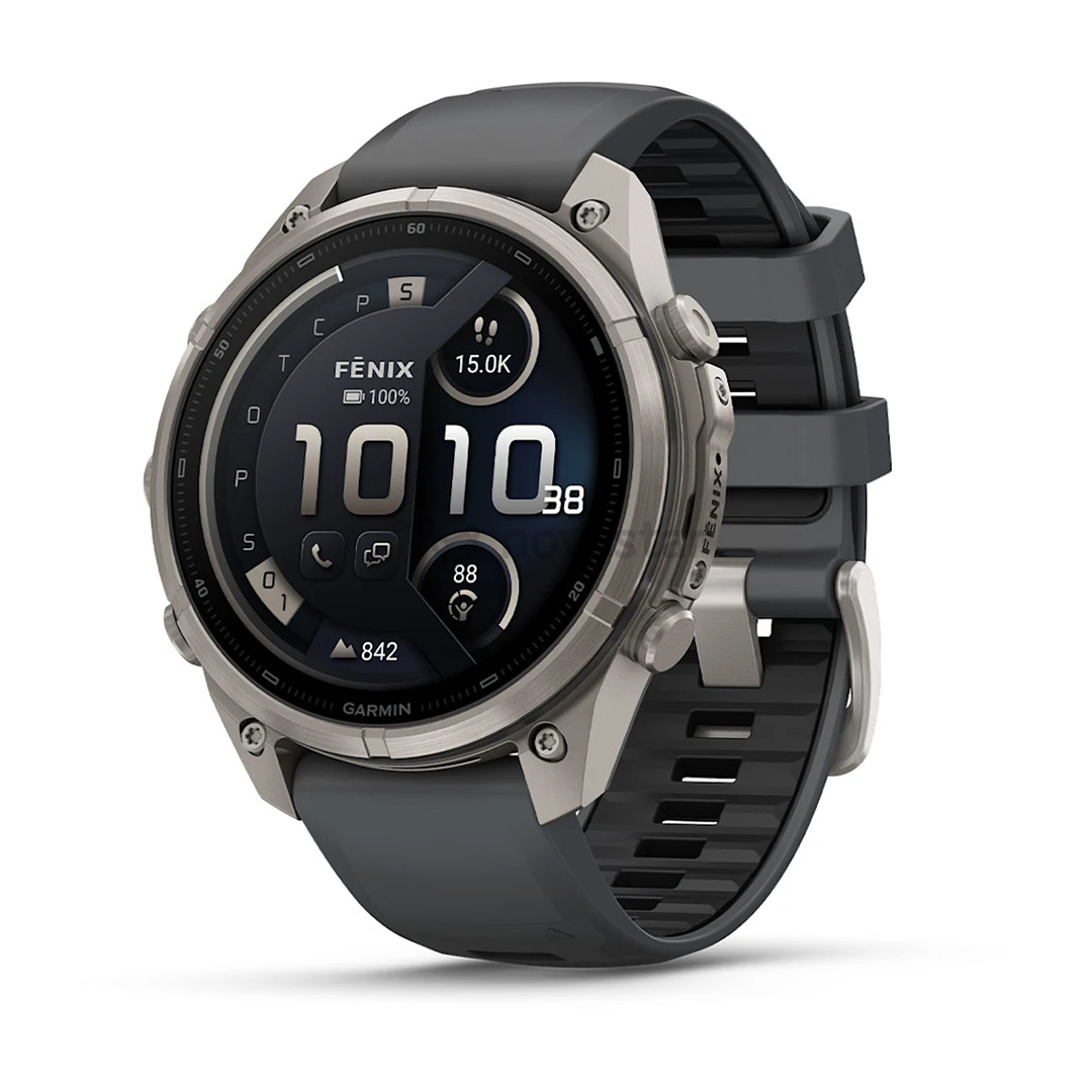 Garmin Fenix 9 Pro, 47 mm, inReach, titanium, black - Sports watch