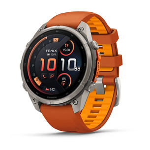 Garmin Fenix 9 Pro, 47 mm, inReach, titanium, orange - Sports watch 010-04336-01