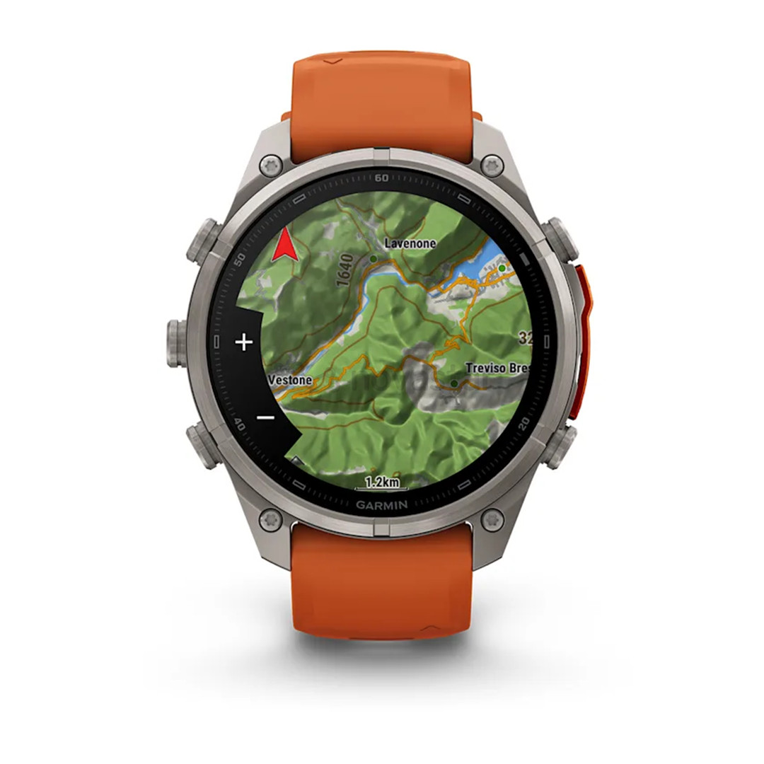 Garmin Fenix 9 Pro, 47 mm, inReach, titanium, orange - Sports watch