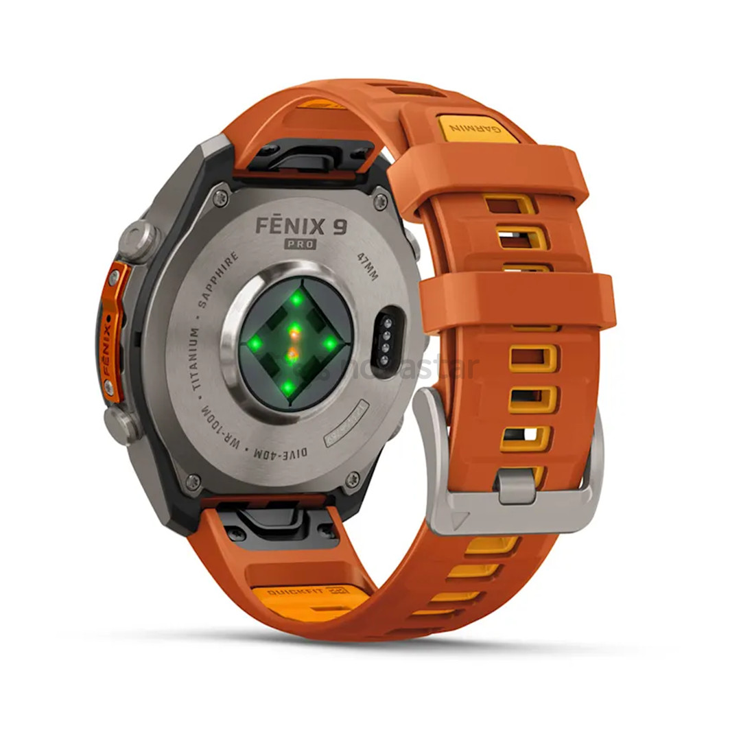 Garmin Fenix 9 Pro, 47 mm, inReach, titanium, orange - Sports watch