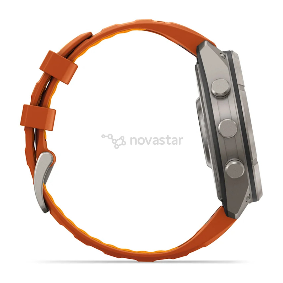 Garmin Fenix 9 Pro, 47 mm, inReach, titanium, orange - Sports watch