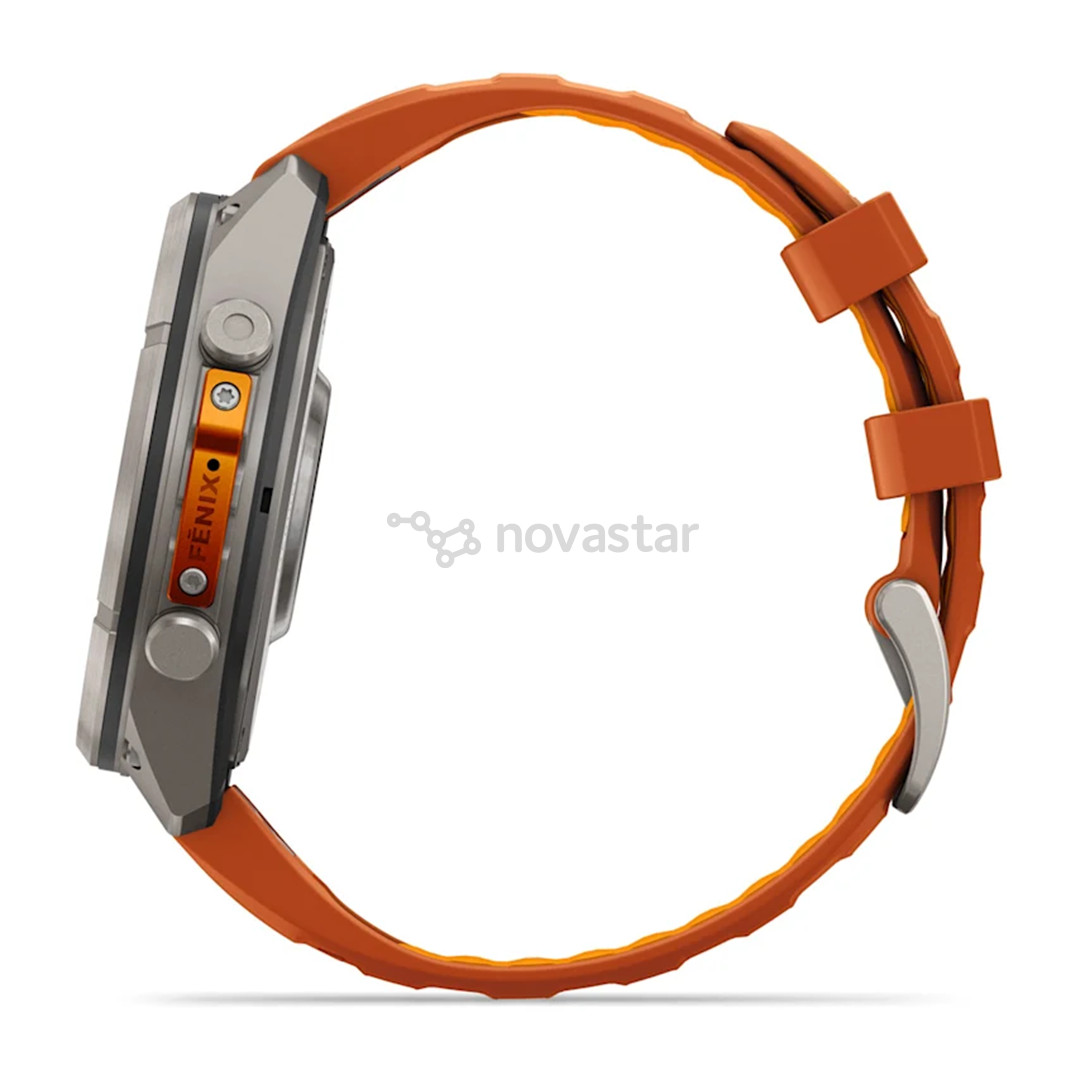 Garmin Fenix 9 Pro, 47 mm, inReach, titanium, orange - Sports watch