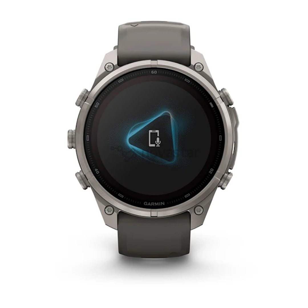 Garmin Fenix 9 Pro Solar, 47 mm, inReach, titano, pilkas - Sportinis laikrodis
