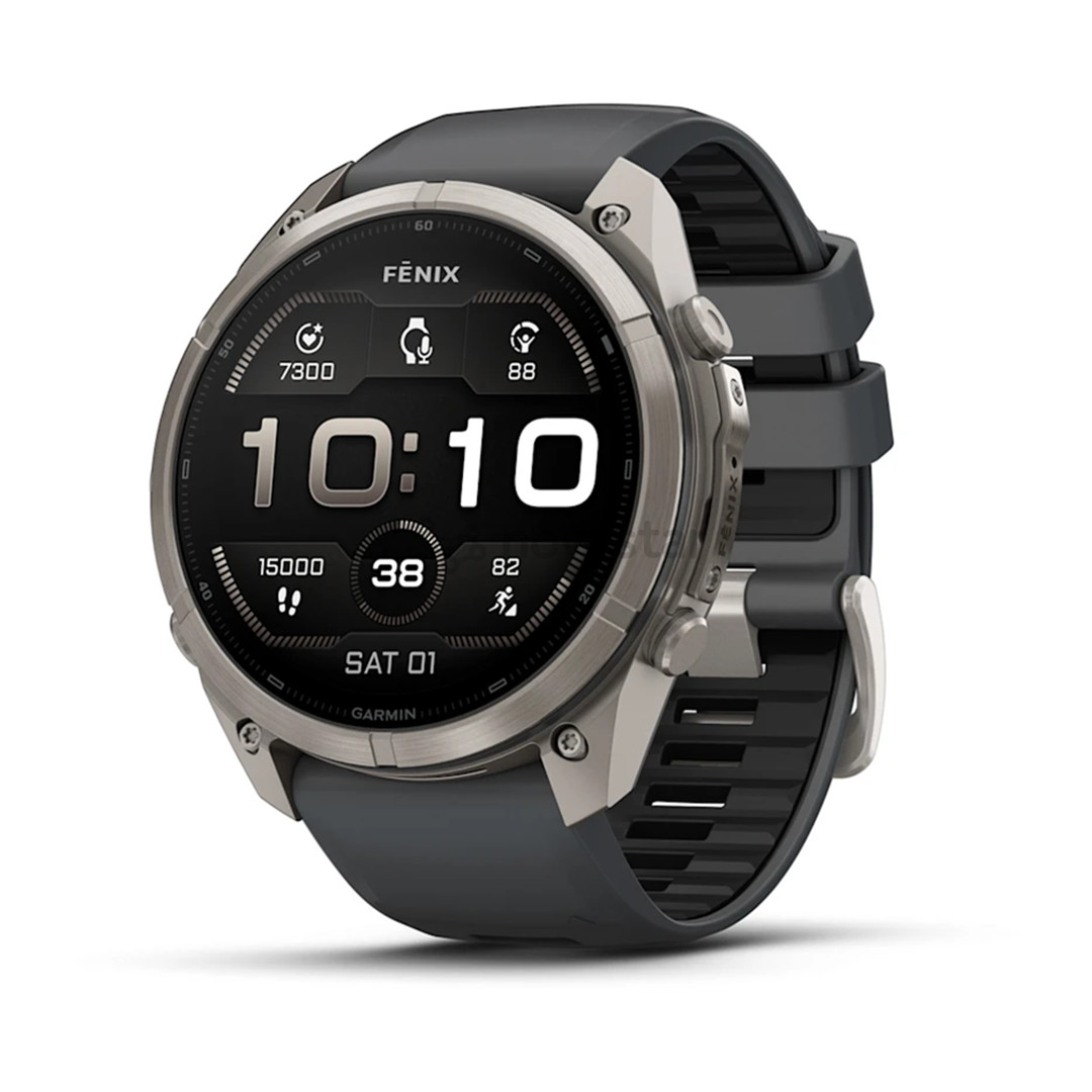 Garmin Fenix 9 Pro, 51 mm, titanium, graphite / black - Sports watch