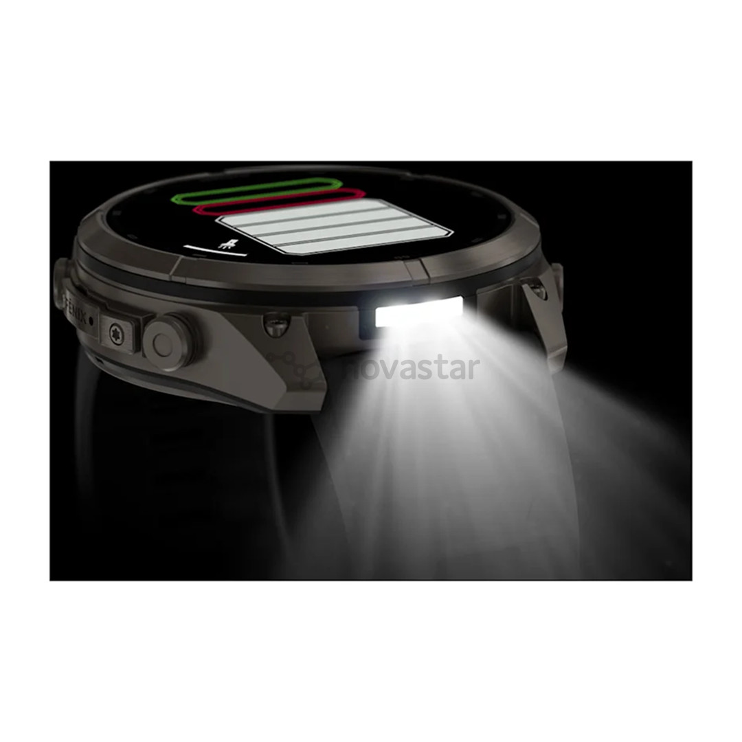 Garmin Fenix 9 Pro, 51 mm, titanium, graphite / black - Sports watch