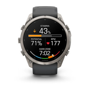 Garmin Fenix 9 Pro, 51 mm, titanium, graphite / black - Sports watch