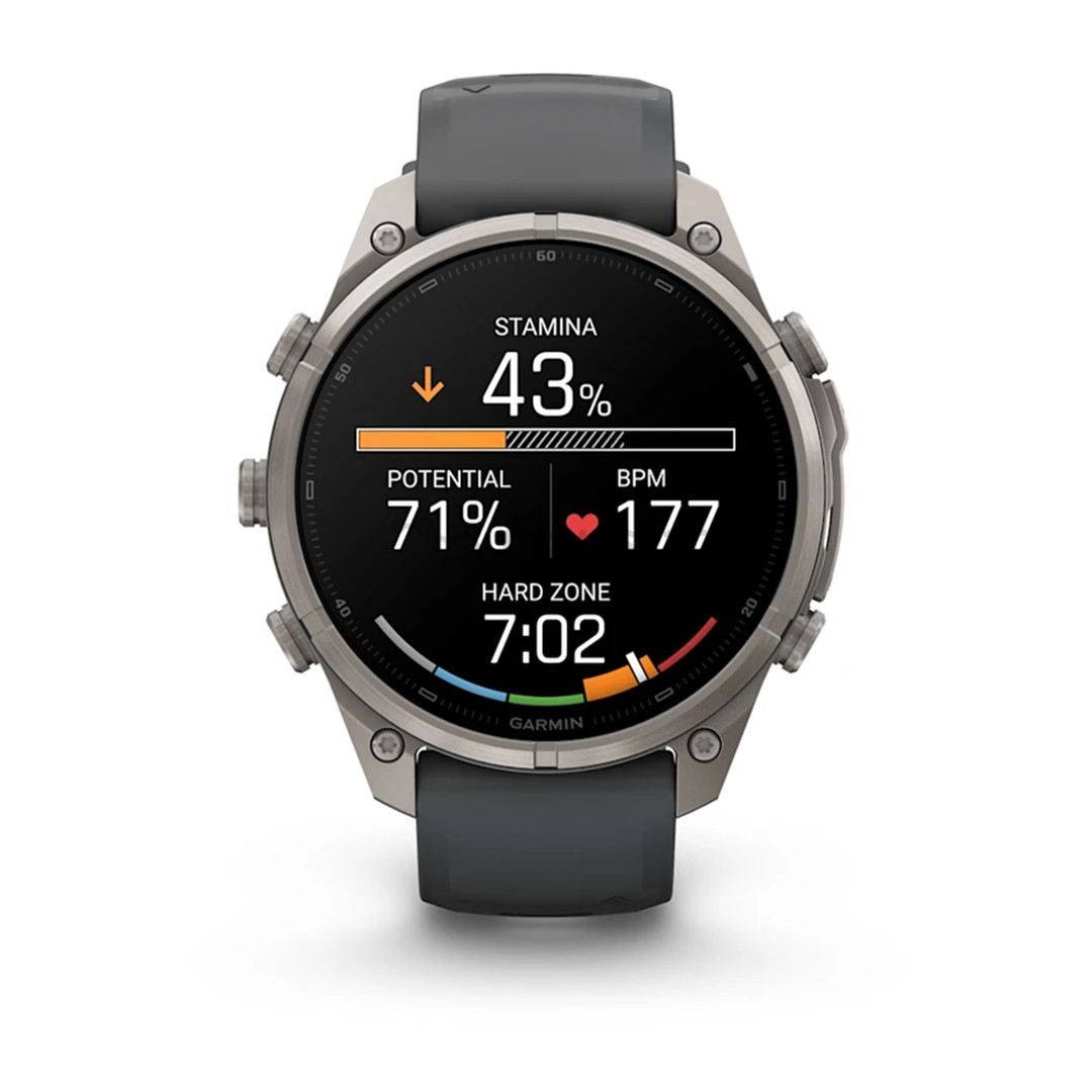 Garmin Fenix 9 Pro, 47 mm, titanium, graphite / black - Sports watch