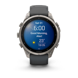 Garmin Fenix 9 Pro, 47 mm, titanium, graphite / black - Sports watch