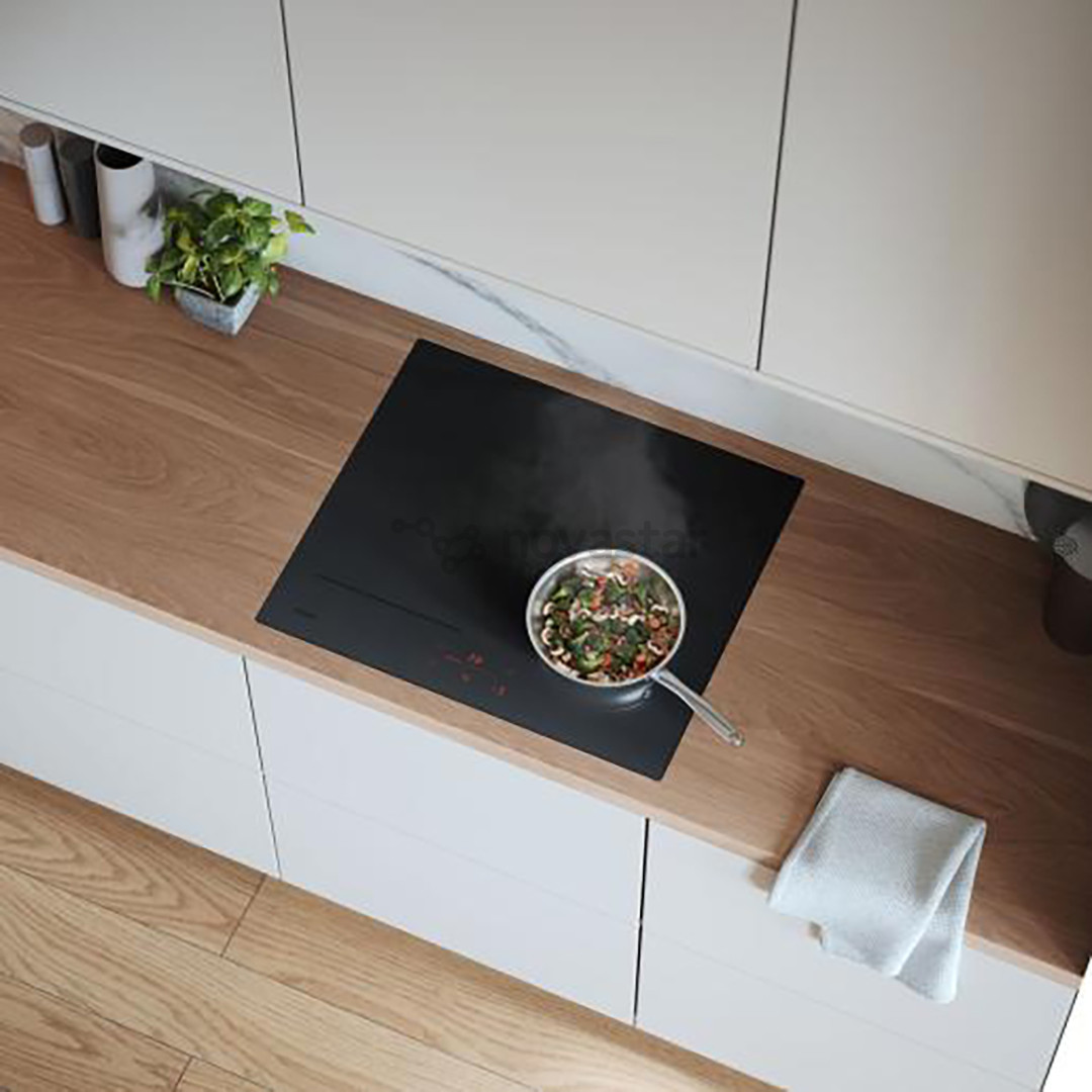 Asko, be rėmelio, plotis 60 cm, juoda - Įmontuojama kaitlentė