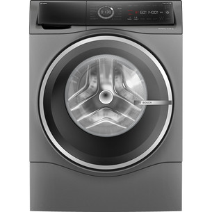 Bosch, Series 8, i-Dos, 10,5 kg/6 kg, gylis 62,2 cm, 1400 aps./min., pilka - Skalbimo mašina - džiovyklė