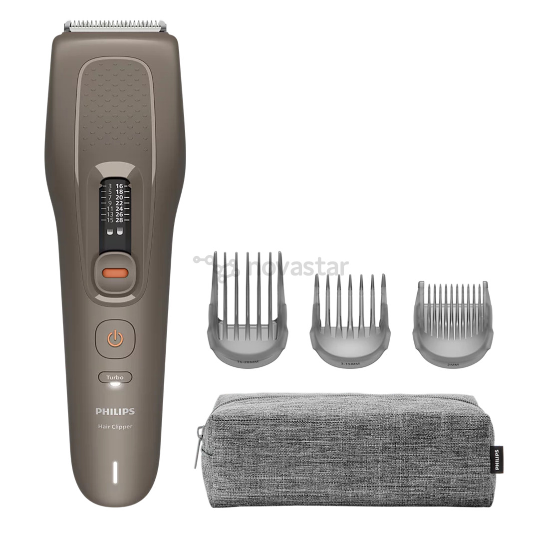 Philips 5000, 0,5-28 mm, ruda - Plaukų kirpimo mašinėlė