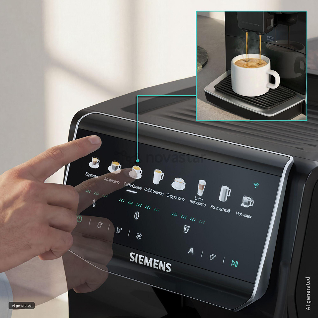 Siemens EQ500 iAroma, juodas - Kavos aparatas