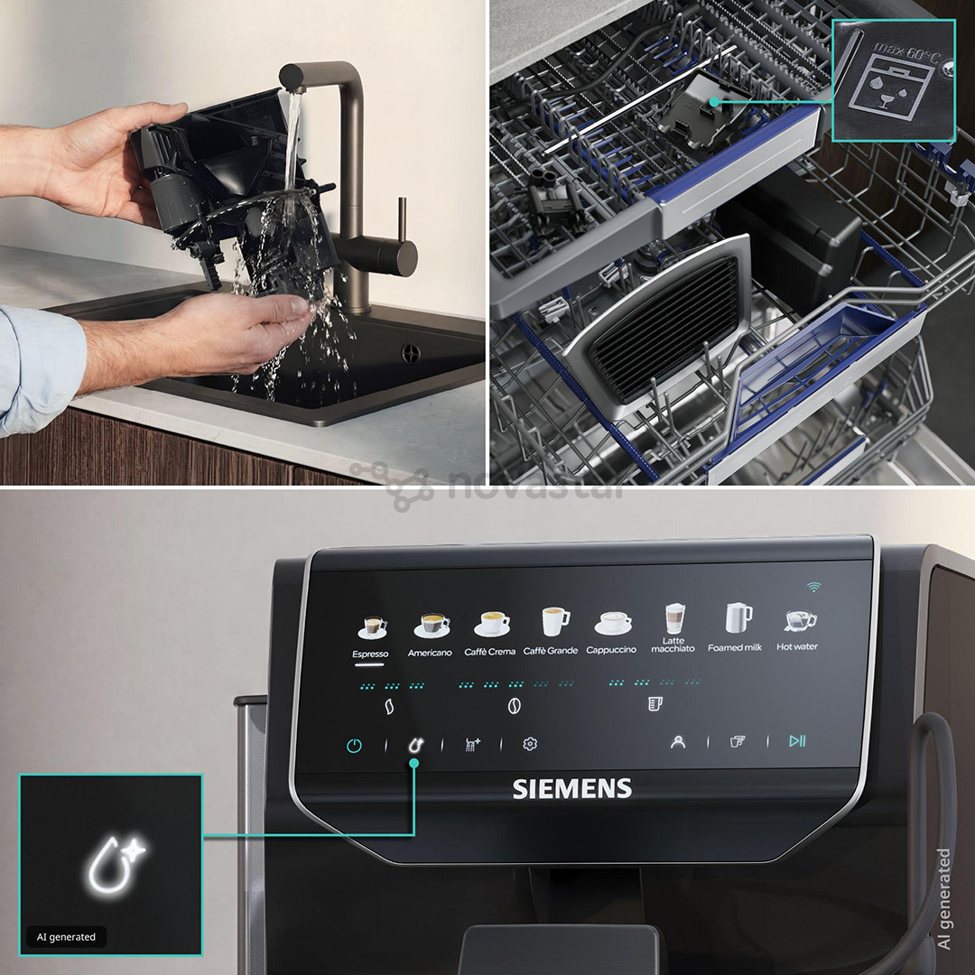 Siemens EQ500 iAroma, juodas - Kavos aparatas