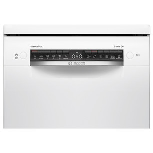 Bosch, Series 4, 10 комплектов посуды, белый - Отдельностоящая посудомоечная машина