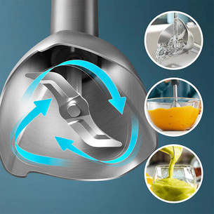Philips Series 3000, black - Hand blender