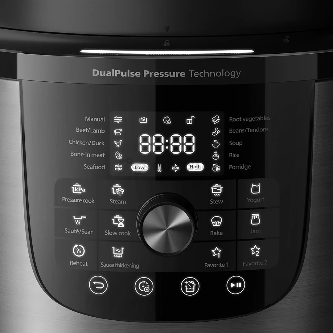 Philips 3000 series Multi Cooker, 1000 W, 6 L, black/dark grey - Multi cooker