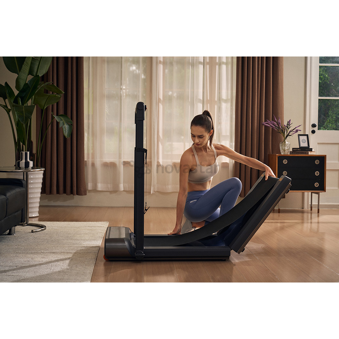 Kingsmith WalkingPad R3 Hybrid, juodas - Sulankstomas bėgimo takelis