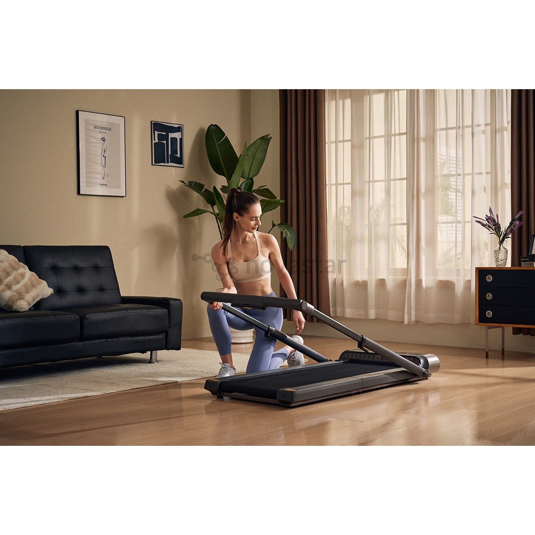 Kingsmith WalkingPad R3 Hybrid, juodas - Sulankstomas bėgimo takelis