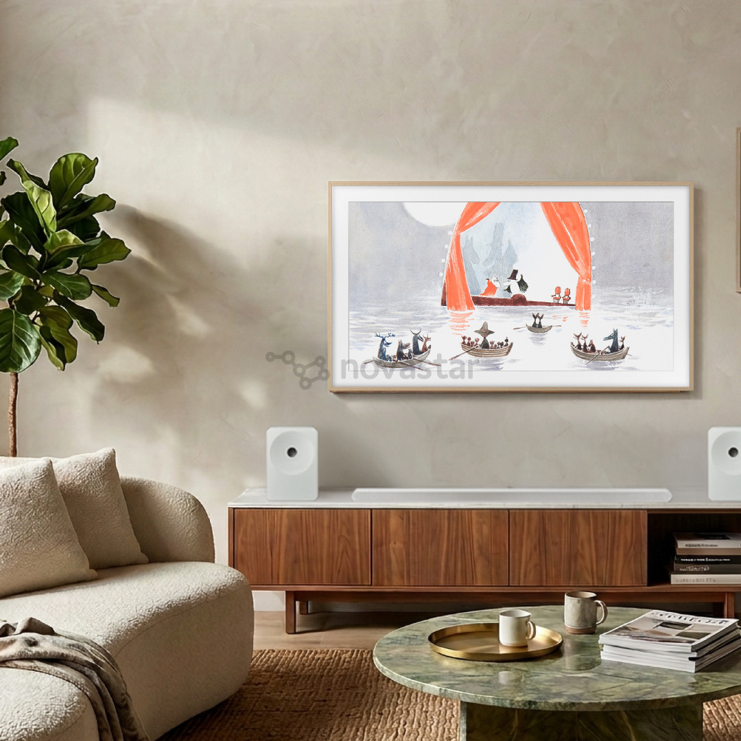 Samsung The Frame (2026), 43'', 4K UHD, QLED, juodas - Televizorius