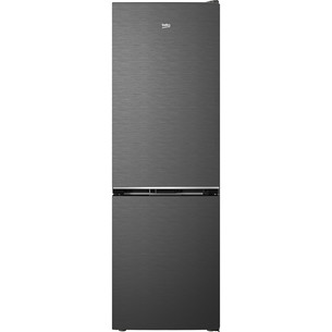Beko, NoFrost, 370 L, aukštis 187 cm, tamsaus nerūdijančio plieno - Šaldytuvas B5RCNA375HXBR
