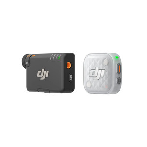 DJI Mic Mini 2S (1 TX + 1 RX), baltas - Belaidis mikrofonas CP.RN.00000556