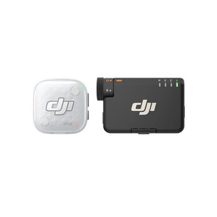 DJI Mic Mini 2S (1 TX + 1 RX), baltas - Belaidis mikrofonas