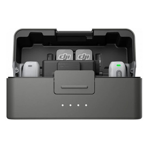 DJI Mic Mini 2S (2 TX + 1 RX + Charging Case), baltas - Belaidis mikrofonas CP.RN.00000538