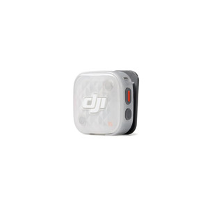 DJI Mic Mini 2S (2 TX + 1 RX + Charging Case), baltas - Belaidis mikrofonas