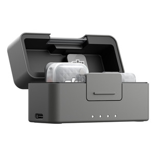 DJI Mic Mini 2S (1 TX + 1 Mobile RX + Charging Case), baltas - Belaidis mikrofonas