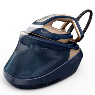 Tefal Pro Express Vision Max, 3000 Вт, синий/бежевый - Гладильная система GV9910E0