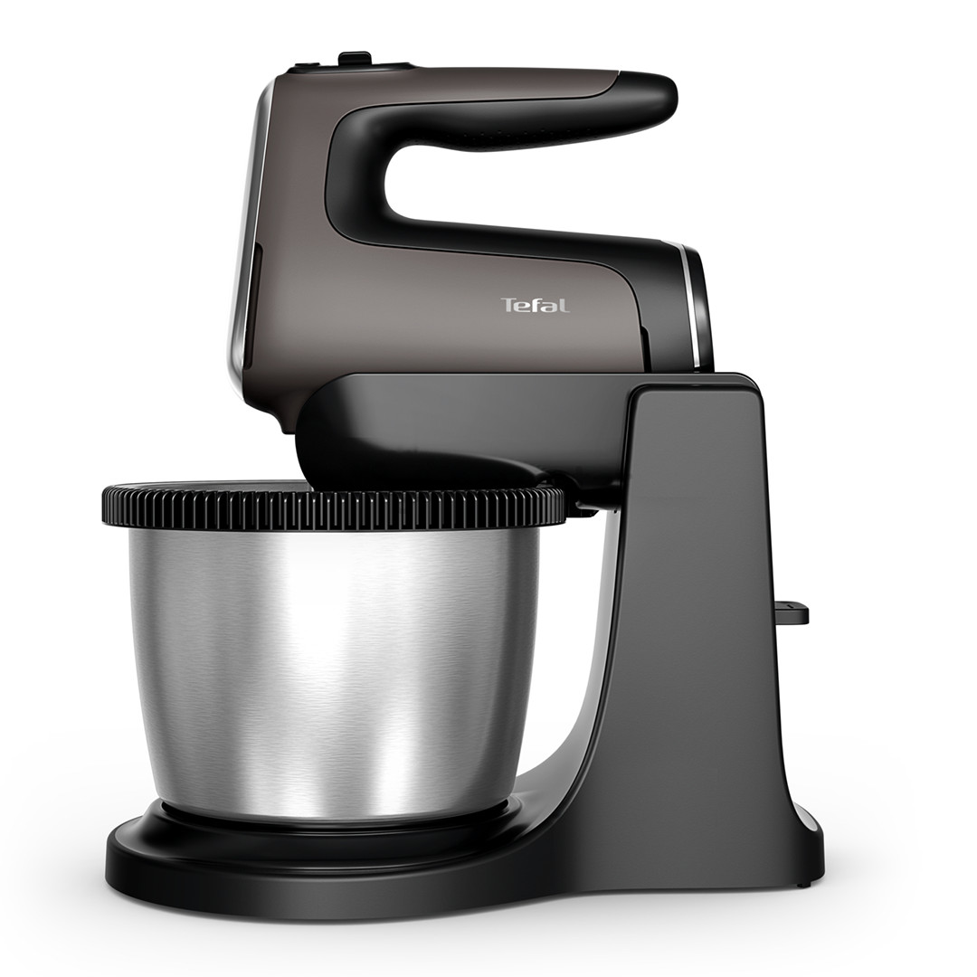 Tefal Powermix Silence, 850 Вт, темно-серый - Ручной миксер с чашей