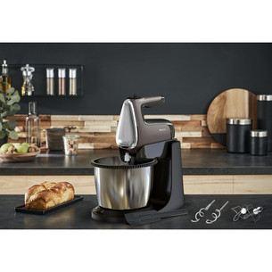 Tefal Powermix Silence, 850 Вт, темно-серый - Ручной миксер с чашей