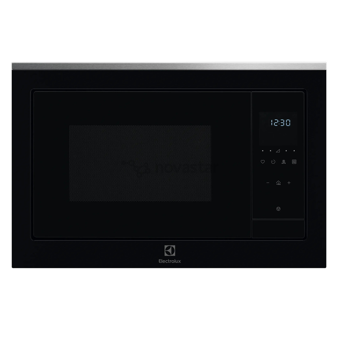 Electrolux 500 series, su grilio funkcija, 23 l, juoda - Įmontuojama mikrobangų krosnelė