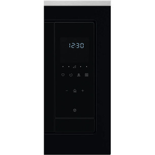 Electrolux 500 series, su grilio funkcija, 23 l, juoda - Įmontuojama mikrobangų krosnelė