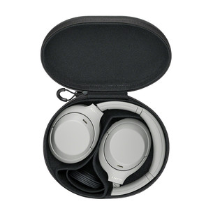 Sony WH-1000XM4C, шумоподавление, серебристый - Беспроводные наушники