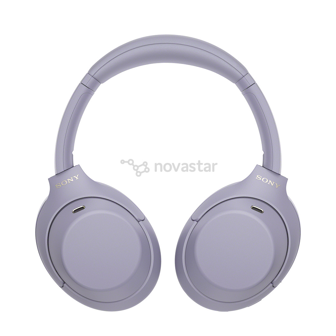 Sony WH-1000XM4C, triukšmo slopinimas, violetinės - Belaidės ausinės