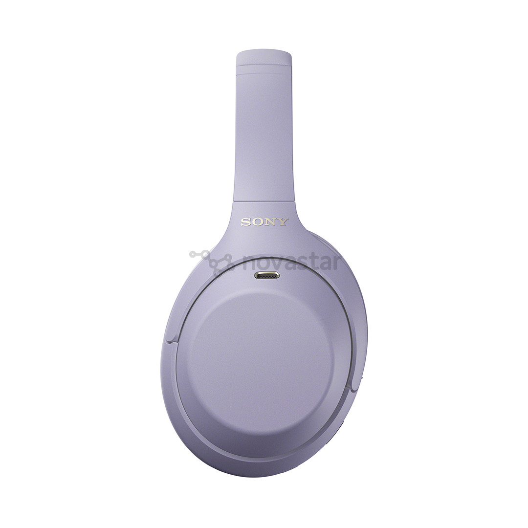 Sony WH-1000XM4C, triukšmo slopinimas, violetinės - Belaidės ausinės