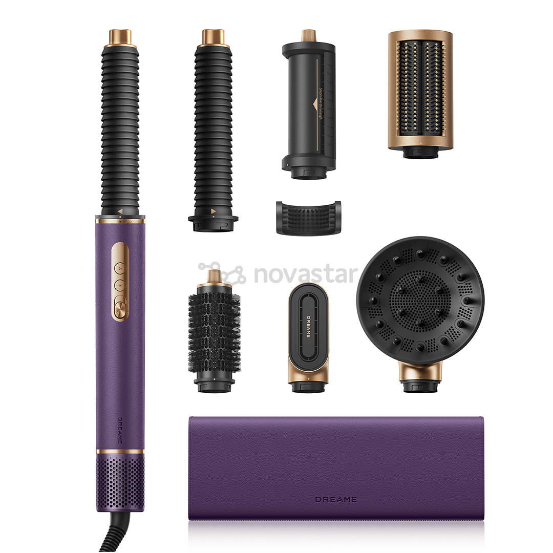 Dreame Airstyle Pro 2, violetinės - Plaukų formavimo šukos