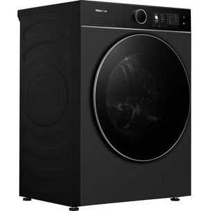 Hisense, 12 kg / 8 kg, gylis 59,5 cm, 1400 aps./min., juoda - Skalbimo mašina - džiovyklė
