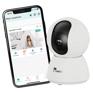 Momini KidLook, white - Baby monitor