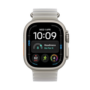 Apple Watch Ultra 4, 49 mm, Ocean Band, natural / translucent gray - Smartwatch