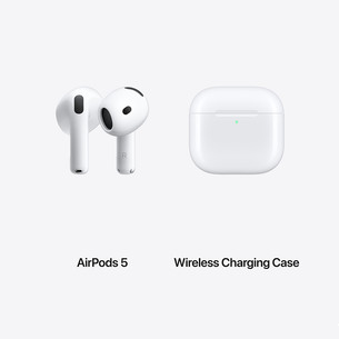 Apple AirPods 5, Wireless Charging Case, white - Wireless earphones