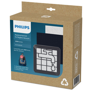 Keitimo rinkinys Philips 2000 serijos dulkių siurbliams be maišelio, XV1220/01