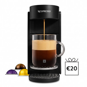 Krups Nespresso Vertuo Up, black - Capsule coffee machine XN9408F0
