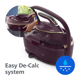 Philips 8000 Series PerfectCare, 3120 W, violetinė - Lyginimo sistema