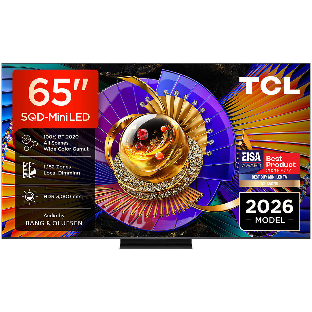 TCL C79L, 65", 4K UHD, SQD-Mini LED, черный - Телевизор