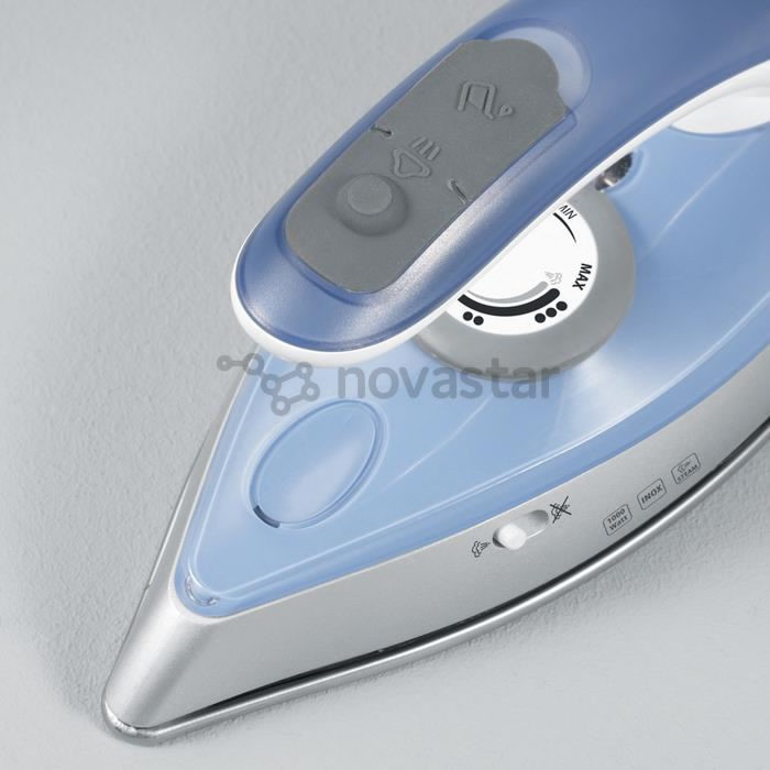 Kelioninis lygintuvas Severin BA3234, 1000 W, pilkas/melsvas