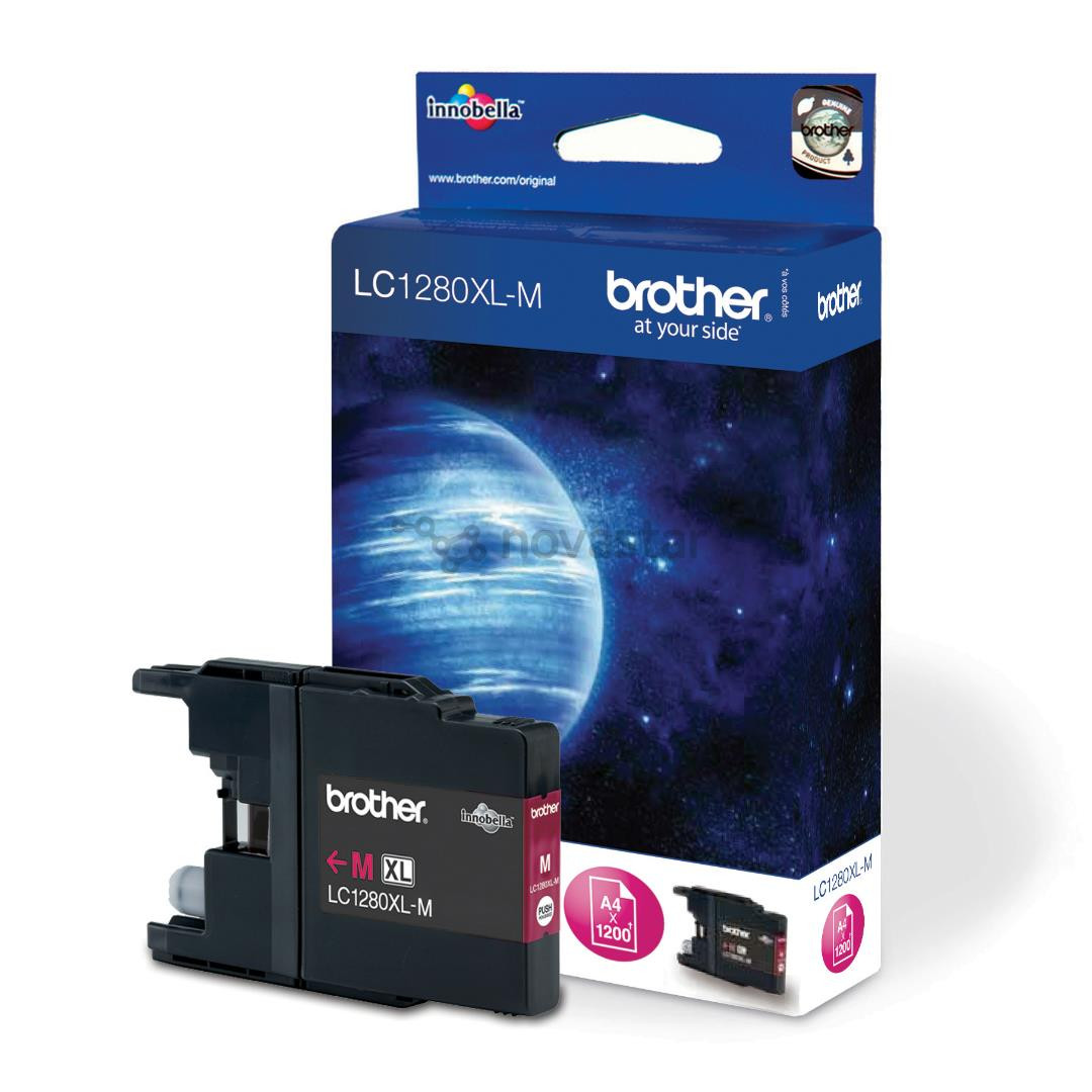 Rašalo kasetė Brother LC-1280XLM, Rožinė