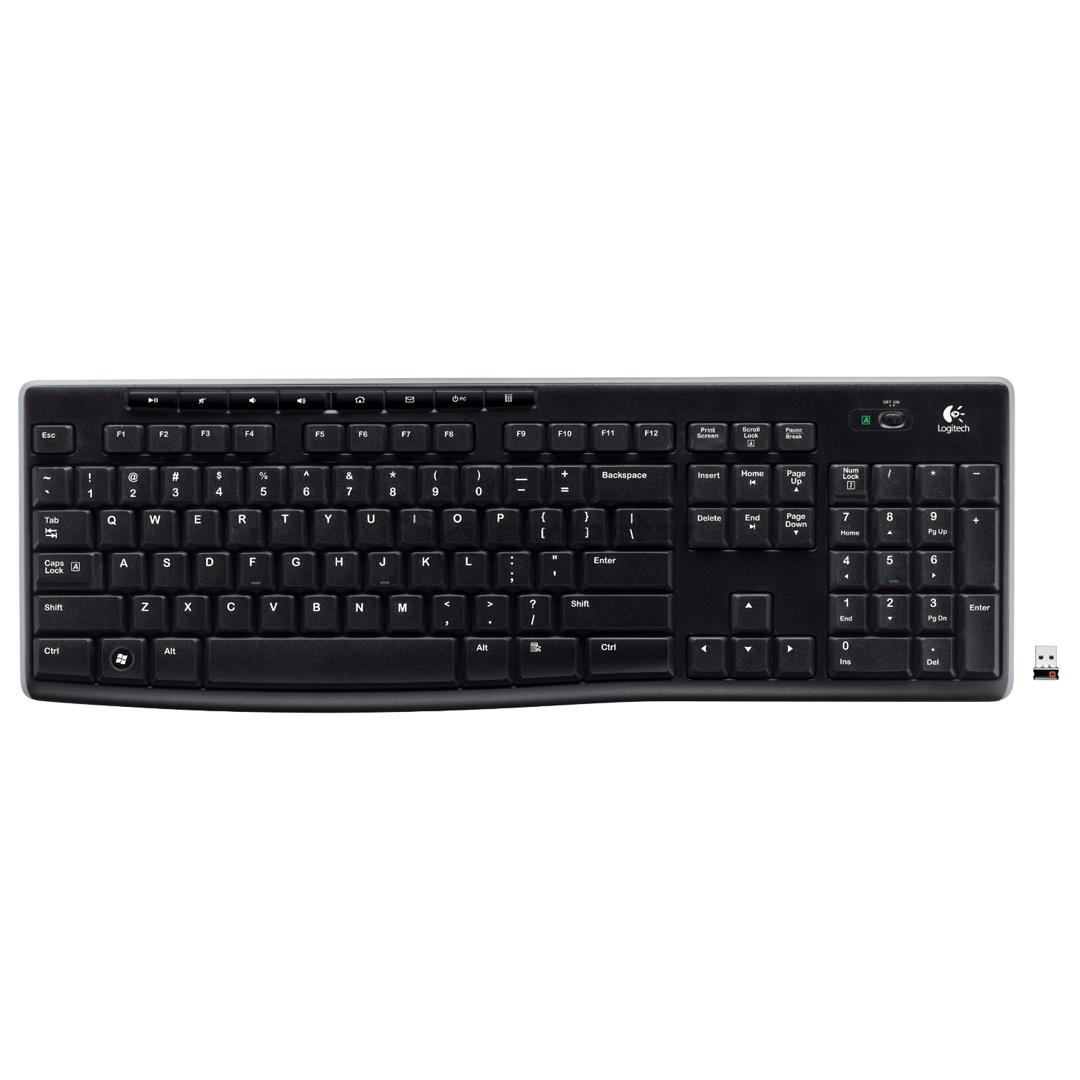 Klaviatūra Logitech K270, RUS, Belaidė