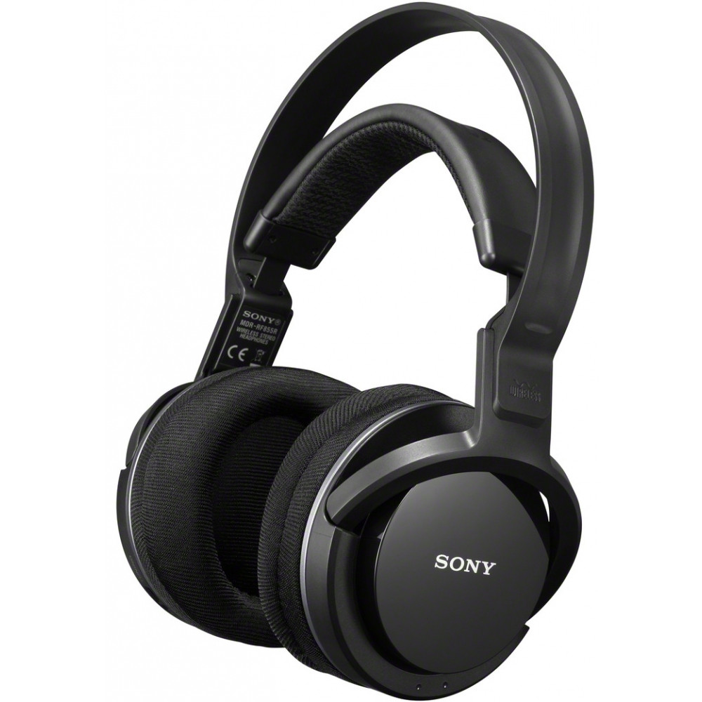 Ausinės Sony MDR-RF855RK, Belaidės, Juodos